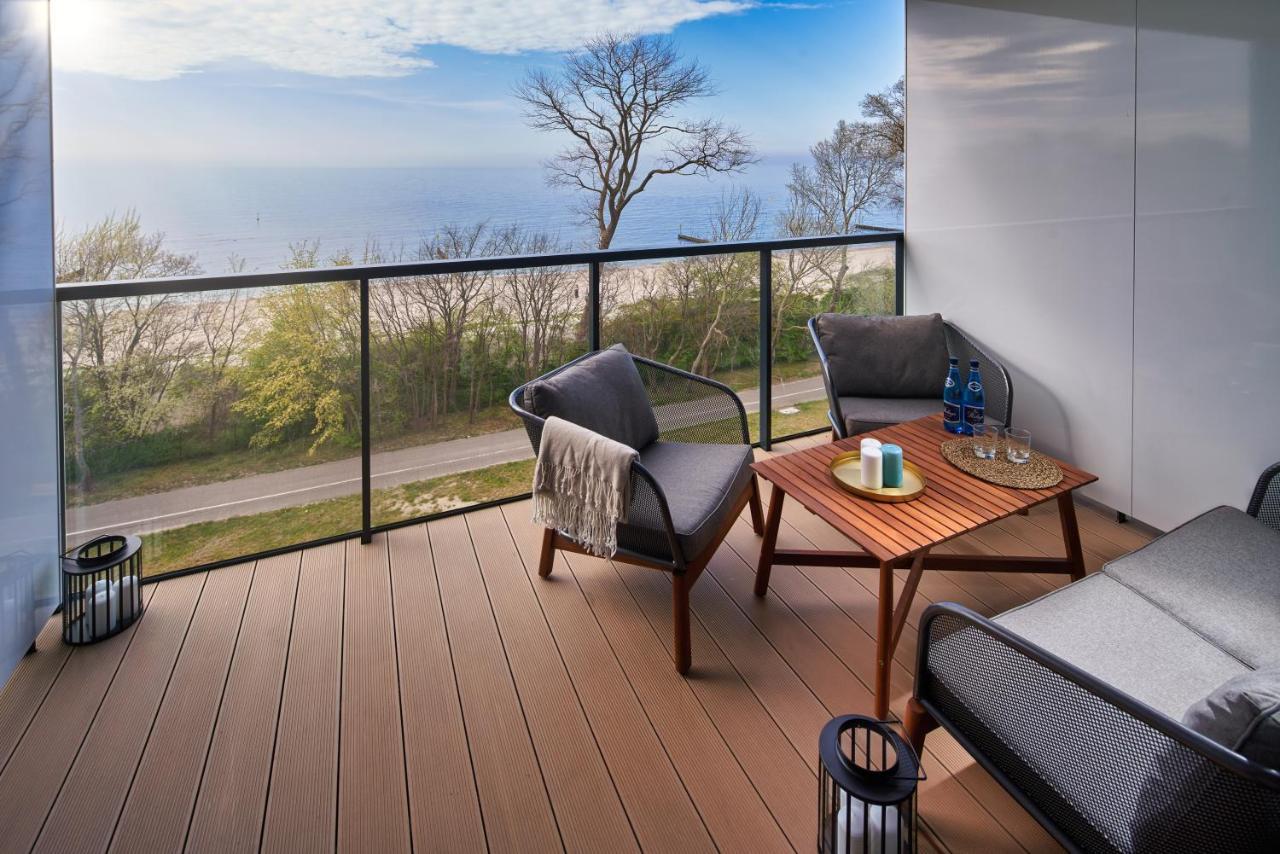 Seaside Park Apartament Prywatny 405 Z Widokiem Na Morze Kołobrzeg Esterno foto
