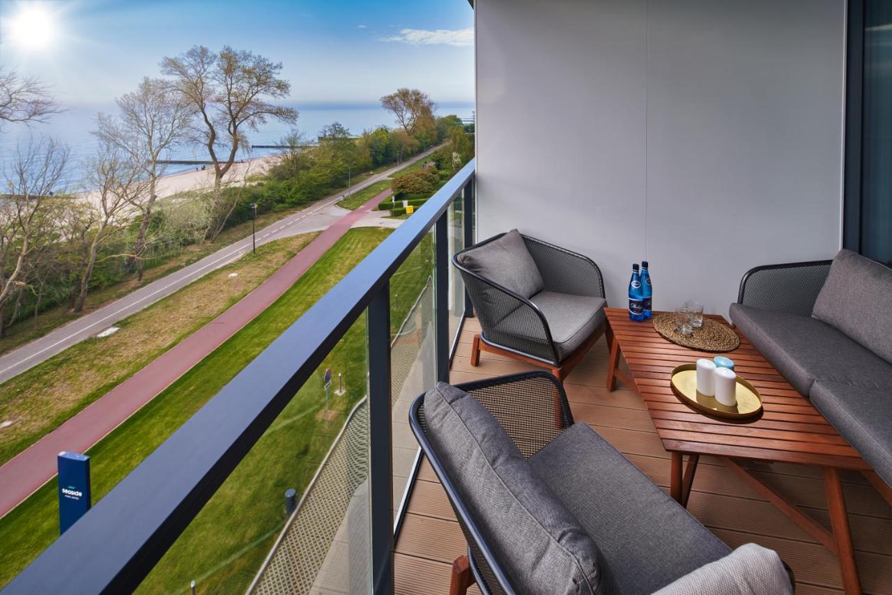 Seaside Park Apartament Prywatny 405 Z Widokiem Na Morze Kołobrzeg Esterno foto